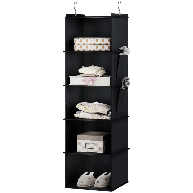 Hanging Shelf, Sturdy Wardrobe Organiser, Hanging Storage