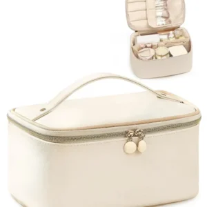 Large Cosmetic Bag for Travel Toiletry Bag Made of Waterproof Toiletry Bag or Makeup Bag with Handle