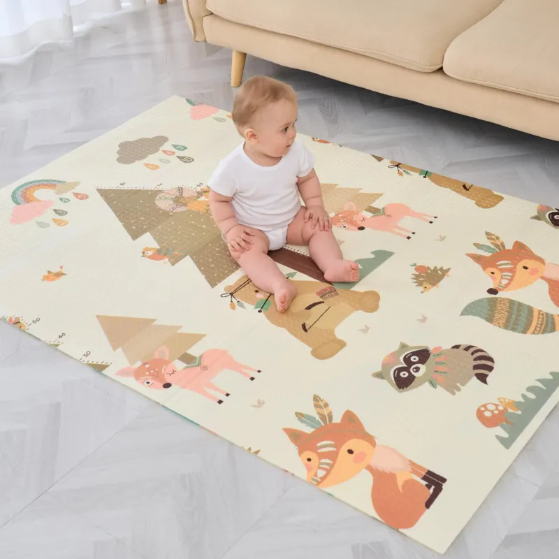 Crawling Mat Baby Foldable Play Mat Children's Play Mat Crawling Blanket for Baby