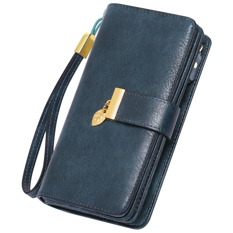 Large Number of Compartments, Leather Purse
