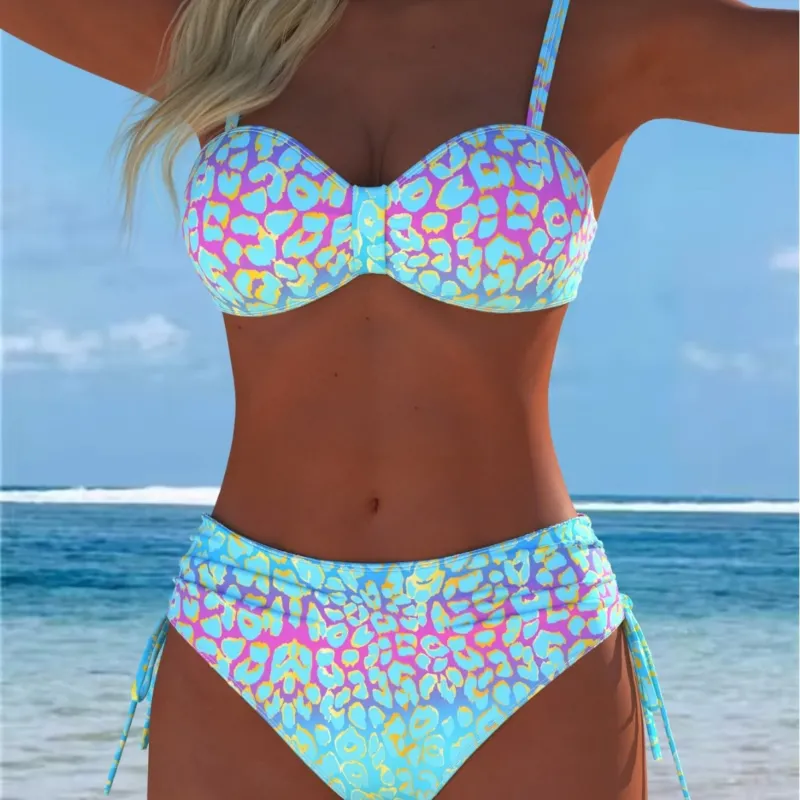 Damen Balconette-Bikini mit seitlichem Bindeband – Maréssa