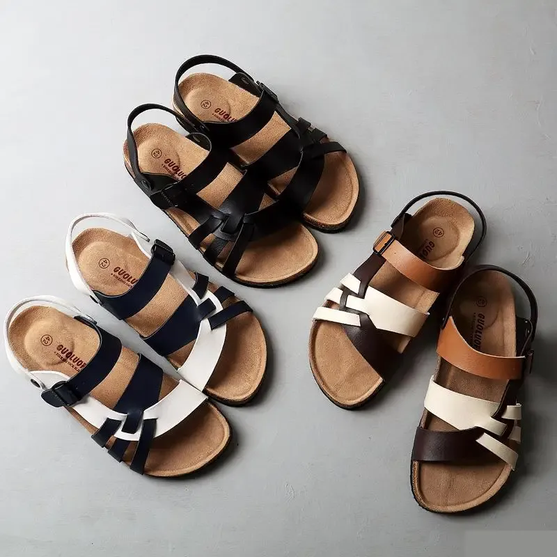 Orthopädische Premium Ledersandalen – Seravelle